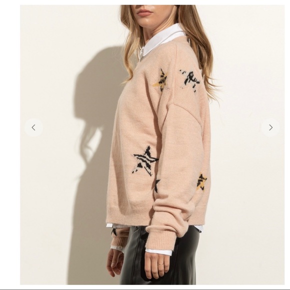 Boho Fabulous Star Oversized Knit Sweater - Picture 6 of 7